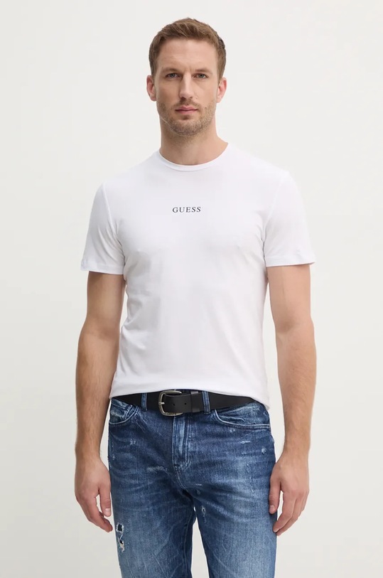 Guess t-shirt JOE biały U4BM11.K6YW1