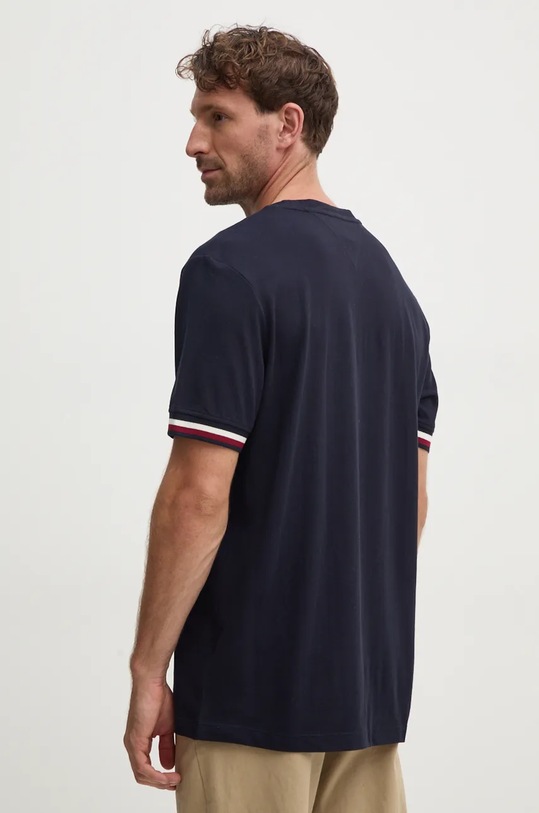 Oblečenie Bavlnené tričko Tommy Hilfiger MW0MW36452 tmavomodrá