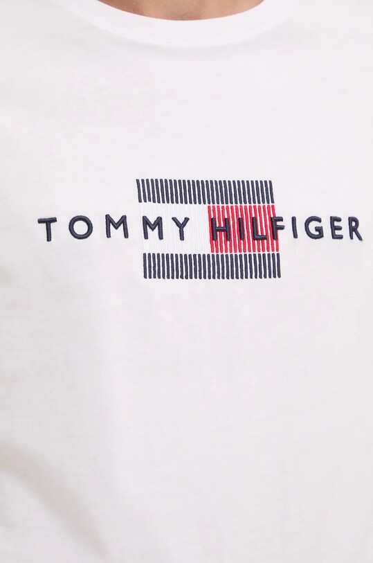 Хлопковая футболка Tommy Hilfiger MW0MW36455 белый