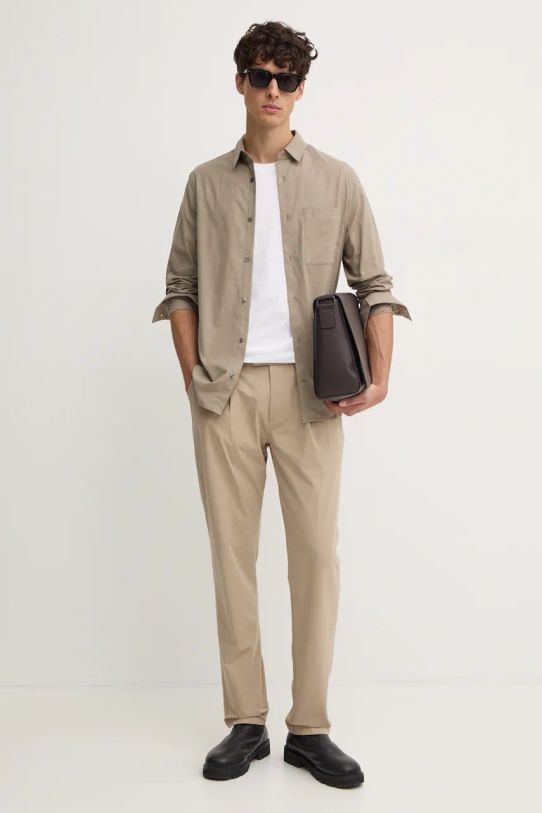 Pamučna majica Tommy Hilfiger MW0MW36482 bijela AW24