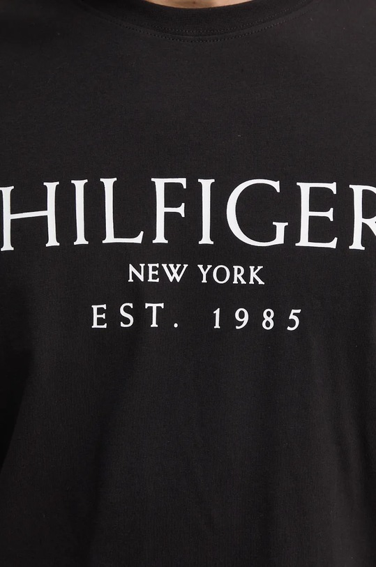 Bavlnené tričko Tommy Hilfiger MW0MW36499 čierna