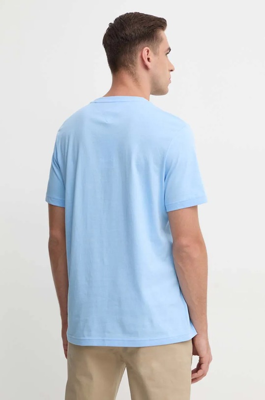 Oblečení Bavlněné tričko Tommy Hilfiger MW0MW36500 modrá
