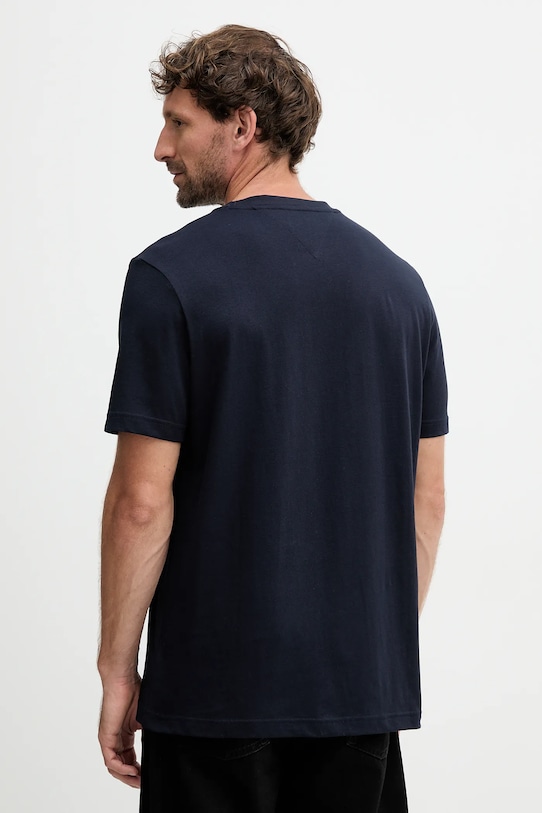 Odzież Tommy Hilfiger t-shirt bawełniany MW0MW36500 granatowy