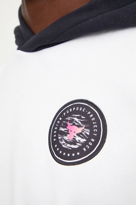 Under Armour bluza Project Rock 1386886 biały