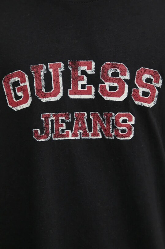 Бавовняна футболка Guess Jeans M4BI78.K8FQ4 чорний