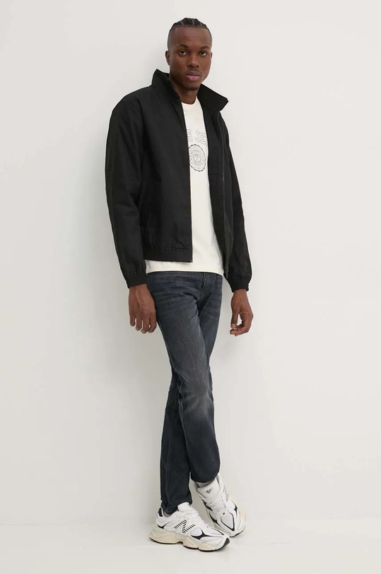 Bavlněné tričko Guess Jeans M4BI83.K8FQ4 béžová AW24