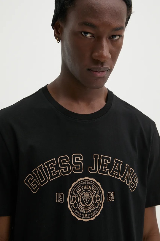 Guess Jeans tricou din bumbac negru M4BI83.K8FQ4