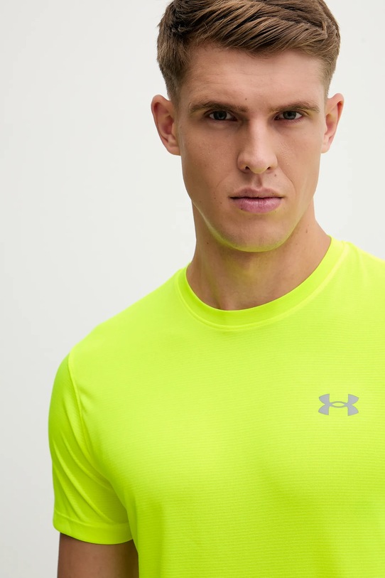 Under Armour tricou de alergare Launch verde 1382582