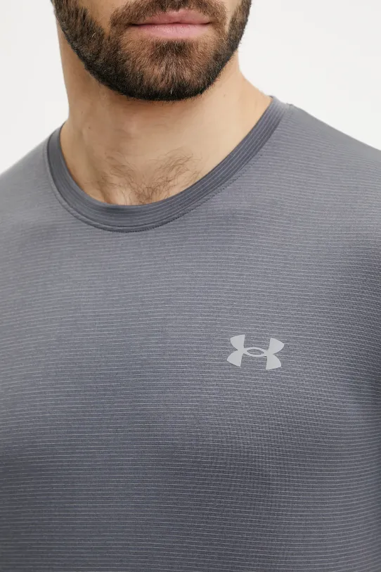 Bežecké tričko Under Armour Launch 1382582 sivá