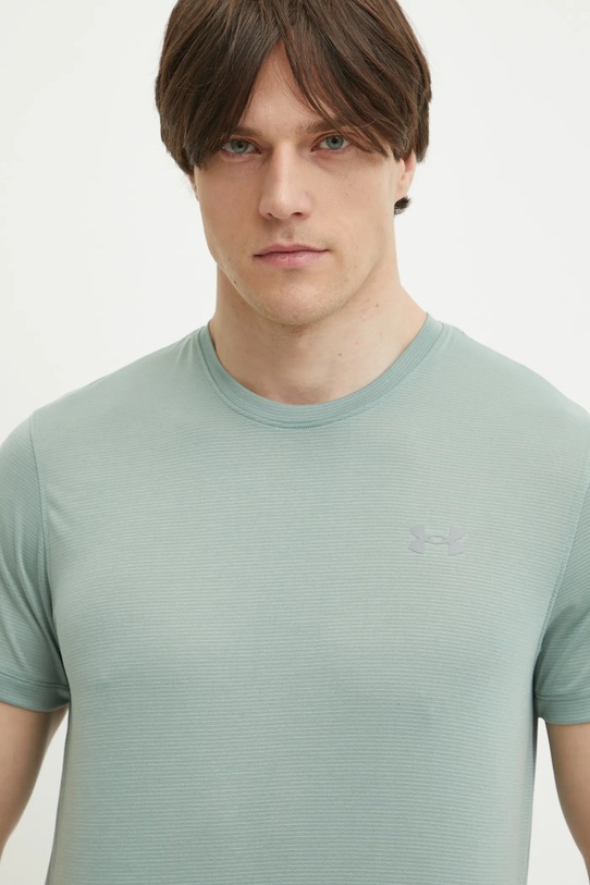 Odzież Under Armour t-shirt do biegania Launch 1382582 zielony