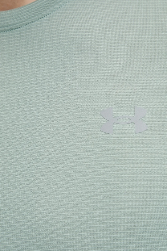 Under Armour t-shirt do biegania Launch zielony 1382582