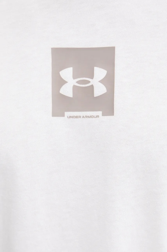 Under Armour tricou din bumbac HW OS BOX 1386803 alb