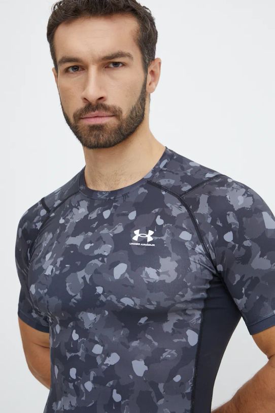 Tréningové tričko Under Armour HeatGear Printed čierna 1386937