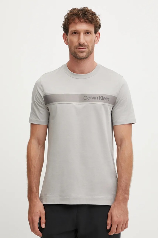 Calvin Klein Performance t-shirt regular szary 00GMF4K112