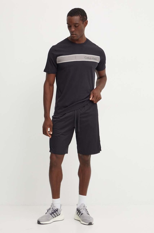 Tričko Calvin Klein Performance 00GMF4K112 černá AW24