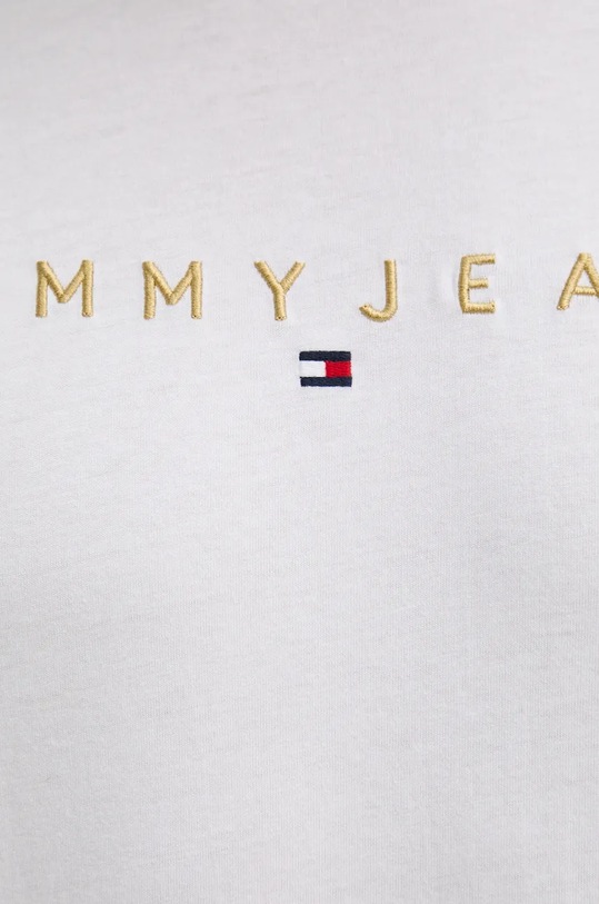 Tommy Jeans tricou din bumbac DM0DM19694 alb