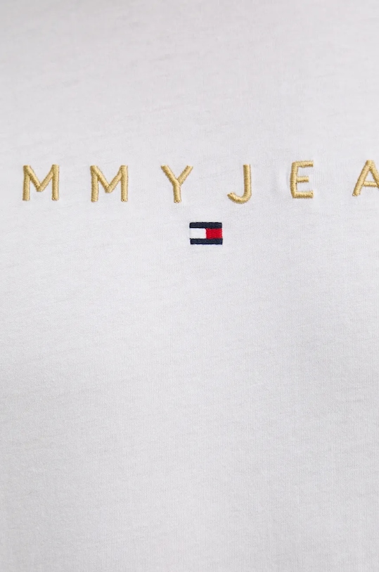 Tommy Jeans tricou din bumbac DM0DM19694 alb