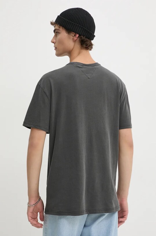 Одежда Хлопковая футболка Tommy Jeans DM0DM19699 серый