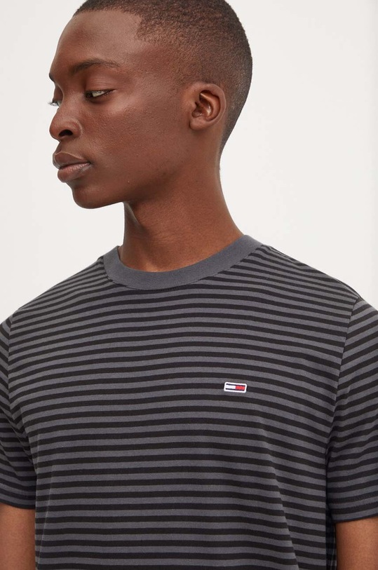 Tommy Jeans tricou din bumbac negru DM0DM19723