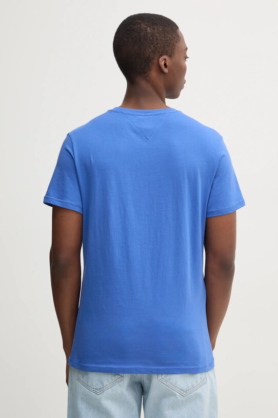 Îmbrăcăminte Tommy Jeans tricou din bumbac DM0DM20740 violet