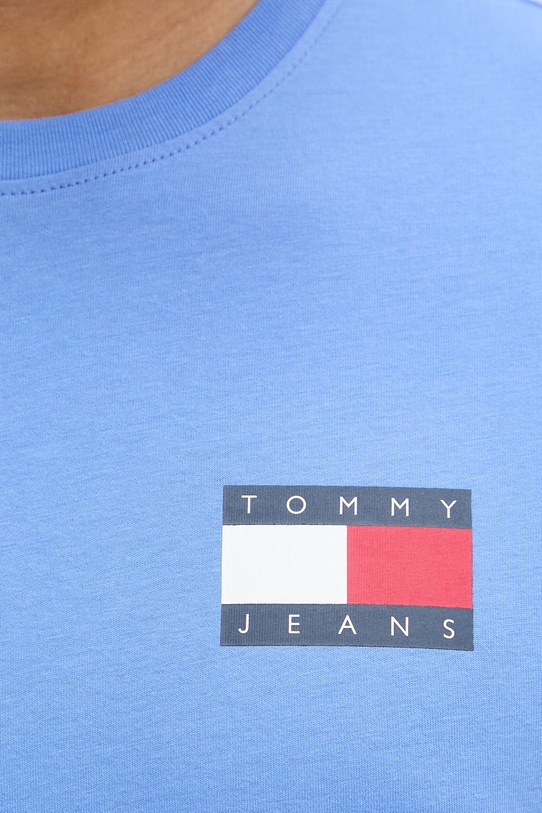 Tommy Jeans tričko pánske bavlnené DM0DM20740 modrá