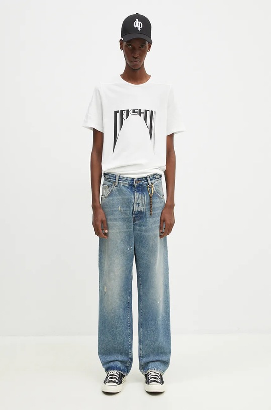 Rick Owens t-shirt in cotone Level T DU02D2250.RNEP4 bianco