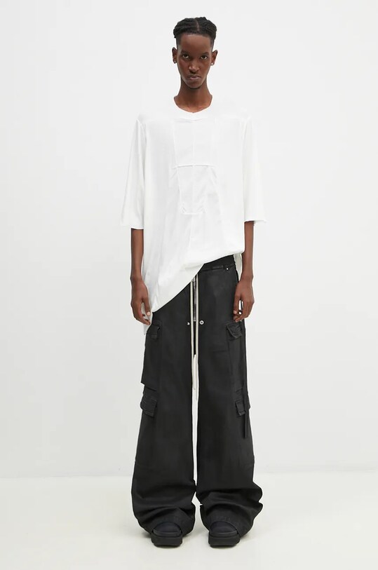 Rick Owens cotton t-shirt Luxor T DU02D2251.RNP white