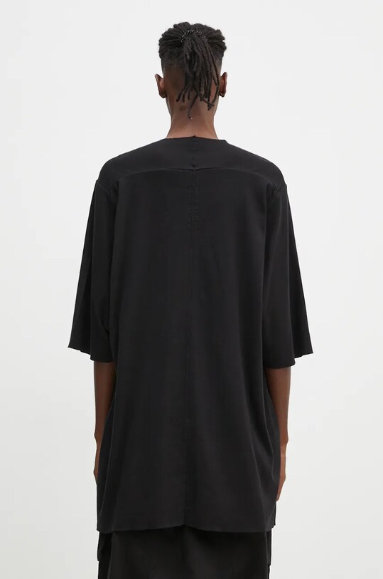Odzież Rick Owens t-shirt bawełniany Luxor T DU02D2251.RNP czarny