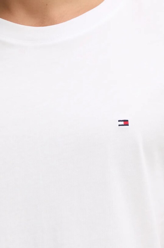 Хлопковая футболка Tommy Hilfiger белый UM0UM03362