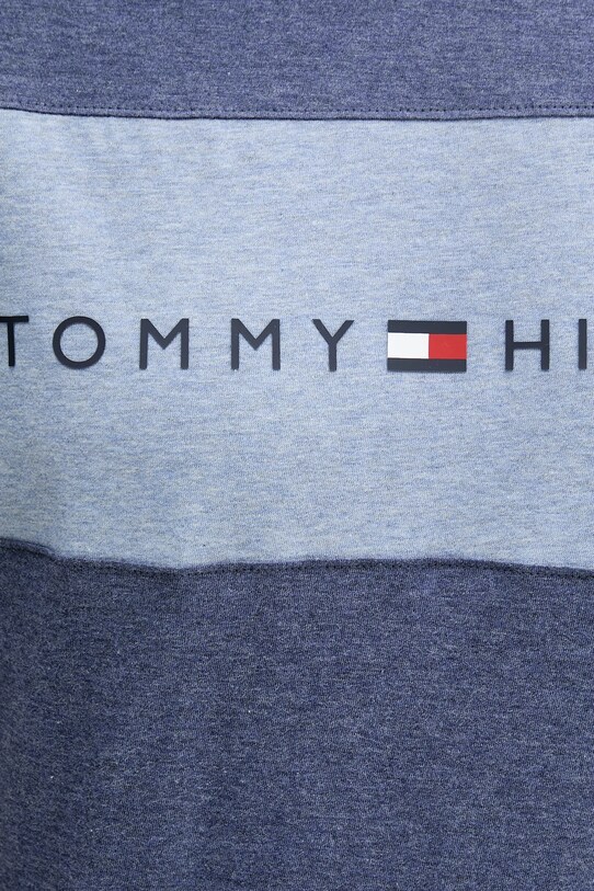 Tommy Hilfiger t-shirt bawełniany niebieski UM0UM03418