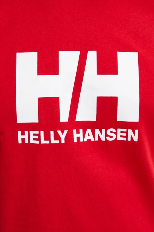 Helly Hansen tricou din bumbac HH LOGO 30396 rosu