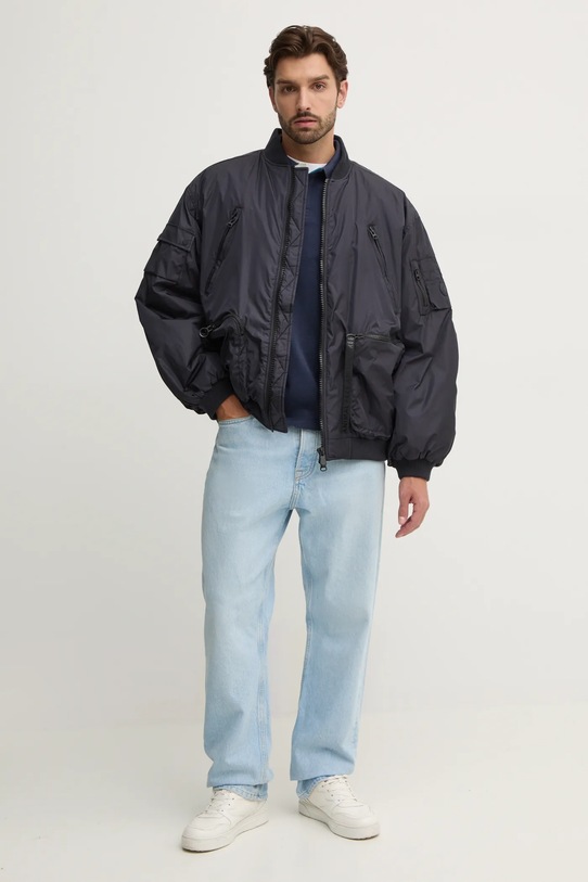 Bavlněné tričko s dlouhým rukávem North Sails 692336 námořnická modř AW24