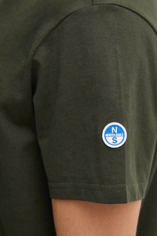 North Sails t-shirt in cotone 692848 verde