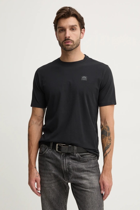 Tričko North Sails hladký černá 692860