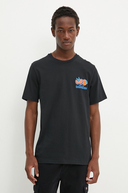 Îmbrăcăminte Converse tricou din bumbac 10026674.A01 negru