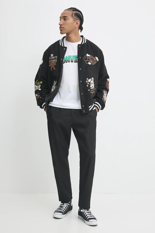 Converse t-shirt in cotone 10026671.A01 beige AW24