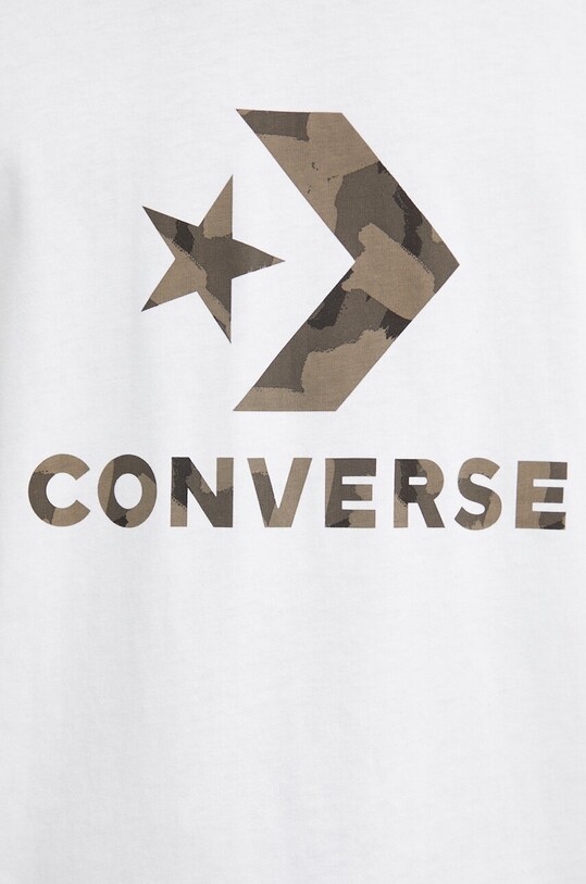 Converse tricou din bumbac 10026684.A02 alb