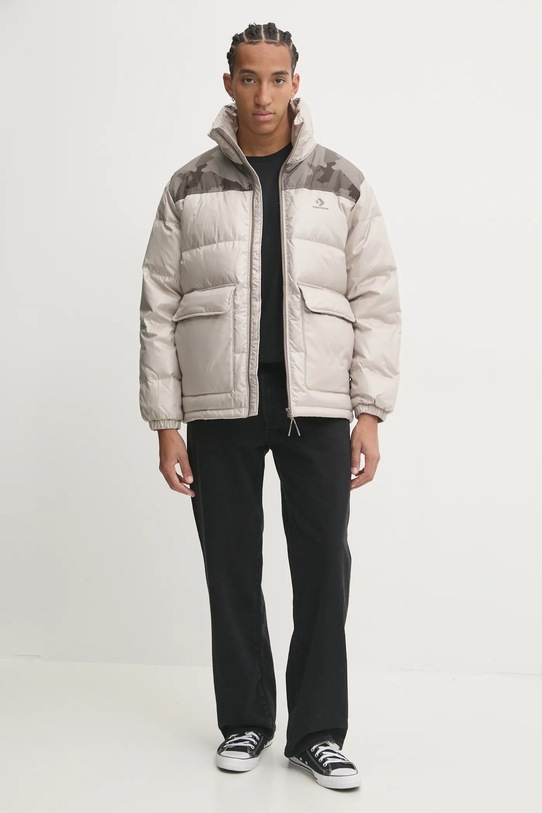Бавовняна футболка Converse 10026692.A02 чорний AW24