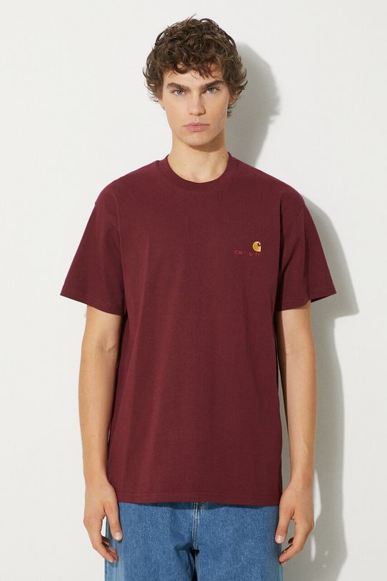 Памучна тениска Carhartt WIP S/S American Script