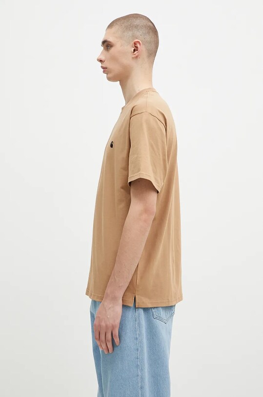 Хлопковая футболка Carhartt WIP S/S Madison I033000.2I7XX зелёный AW24