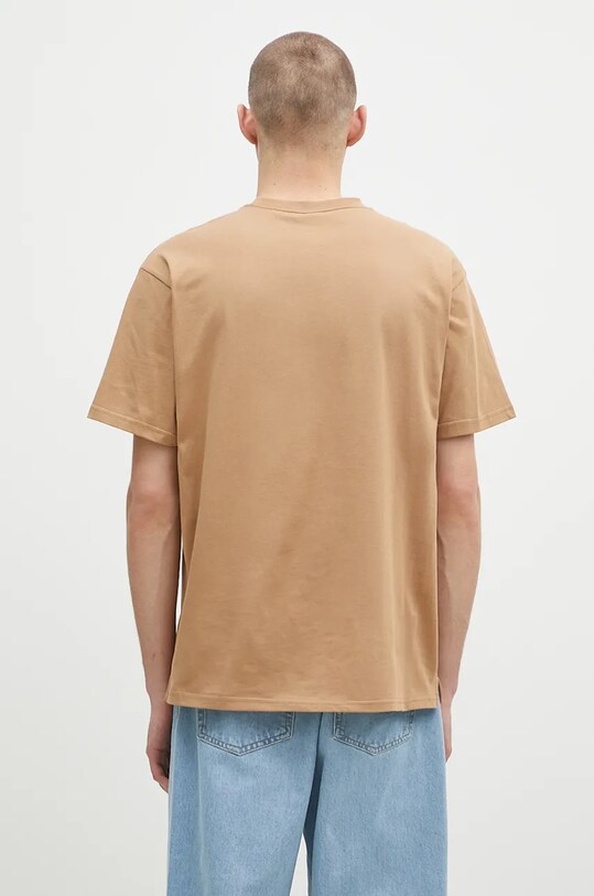 Одежда Хлопковая футболка Carhartt WIP S/S Madison I033000.2I7XX зелёный