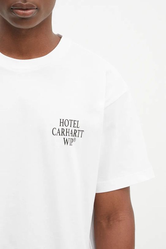 Carhartt WIP cotton t-shirt S/S Hotel Keys white I033959.00AXX