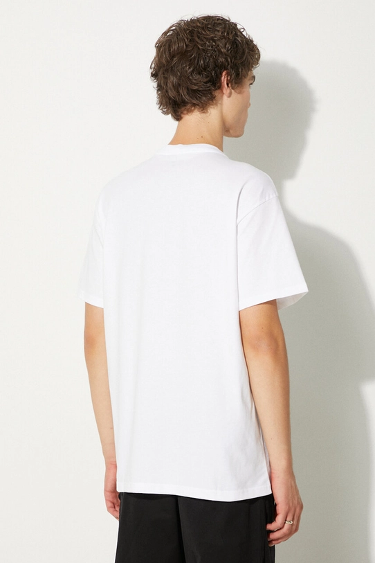 Clothing Carhartt WIP cotton t-shirt S/S Pepe Be Nice I033983.00AXX white