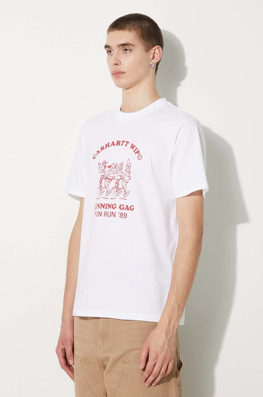 Carhartt WIP cotton t-shirt S/S Fun Run white I033986.1WZXX