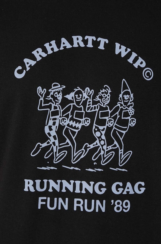 Carhartt WIP cotton t-shirt S/S Fun Run I033986.2HAXX black