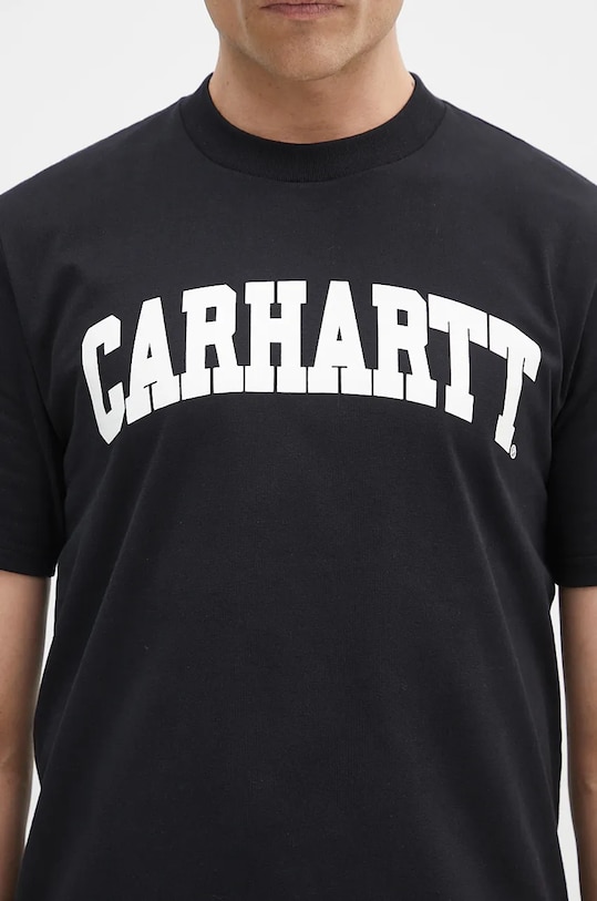 Carhartt WIP cotton t-shirt S/S University black I034851.0D2XX