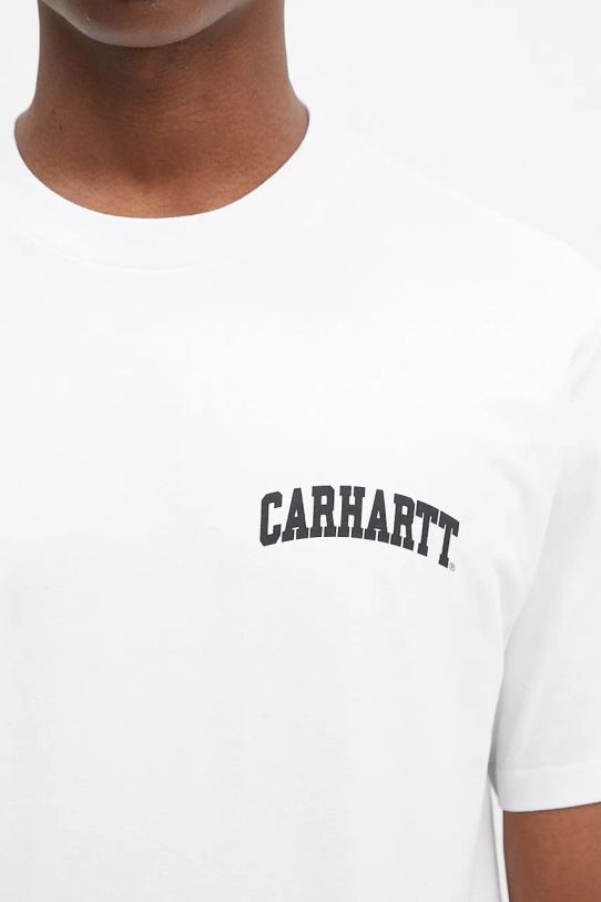 Carhartt WIP cotton t-shirt S/S University Script white I034852.00AXX