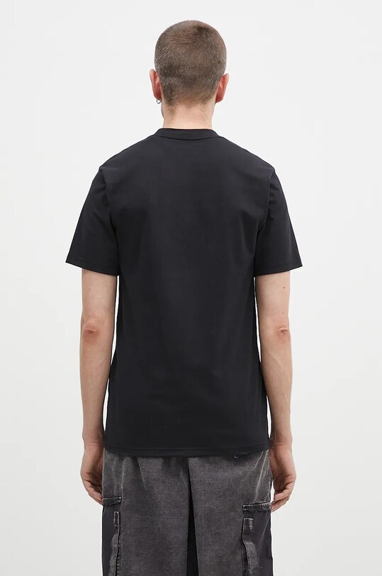 Odjeća Pamučna majica Carhartt WIP S/S University Script I034852.0D2XX crna