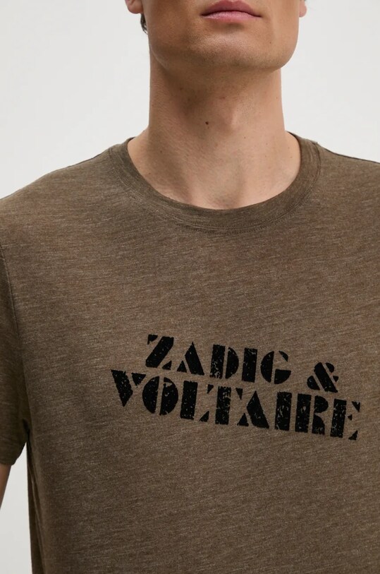 Футболка ZADIG&VOLTAIRE JMTS00662 коричневий