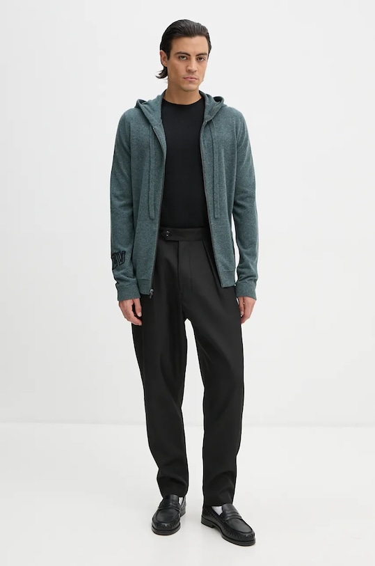 Памучна тениска ZADIG&VOLTAIRE JMTS01708 черен AW24